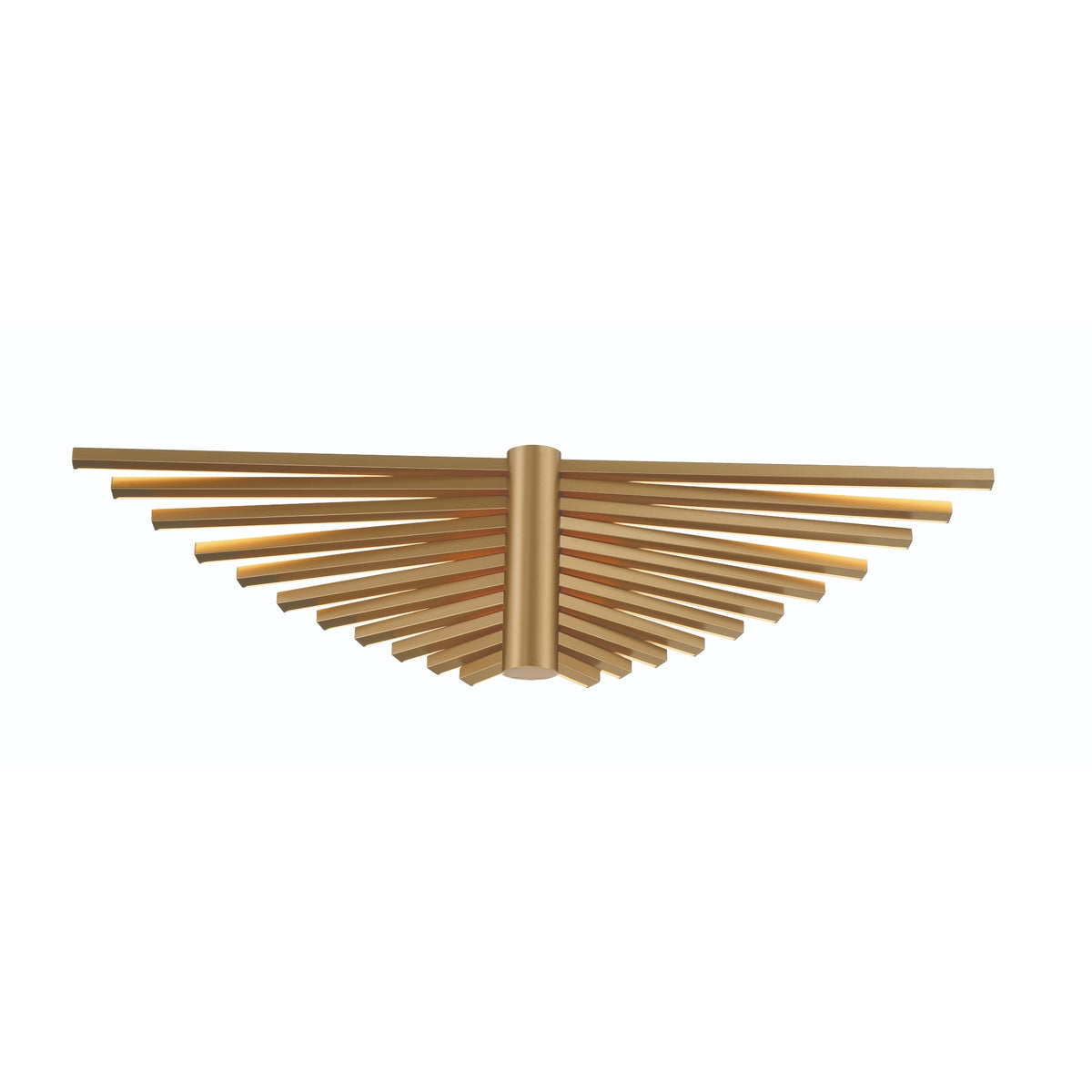 Eurofase Seraph 25" LED Wall Sconce, Gold, front view