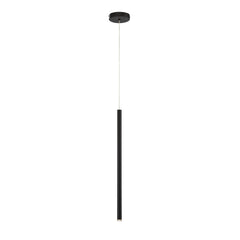 Eurofase Navada 24" LED Pendant, Matte Black, front view