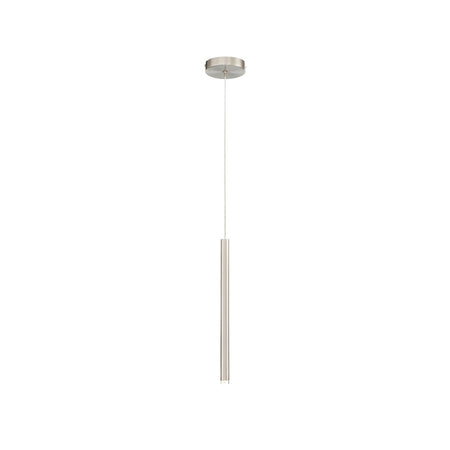 Eurofase Navada 16" LED Pendant, Brushed Nickel, front view