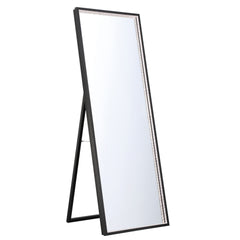 Eurofase Cerissa 24" x 65" LED Mirror, Anodized Black, front view