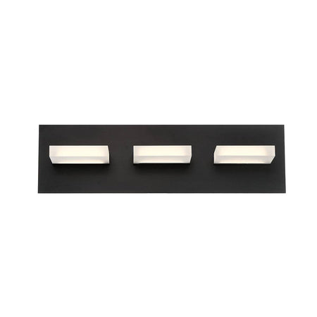 28020-023 OLSON, 3­LIGHT 18IN INTEGRATED LED VANITY, Vanity Lights, Eurofase - Maple Electric Supply 