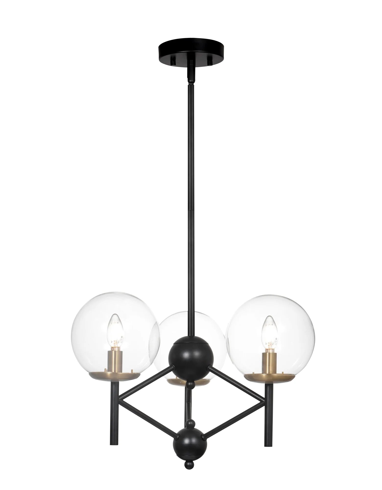 813906 MRCPD139 3 Light Chandelier