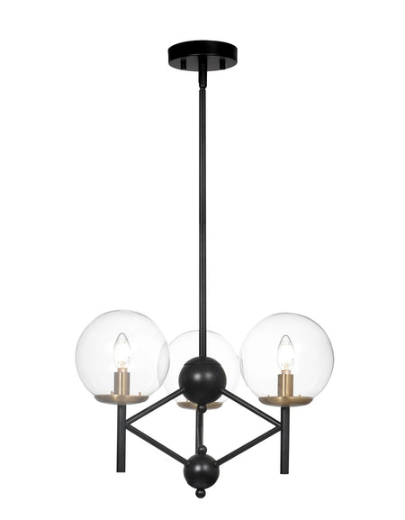 813906 MRCPD139 3 Light Chandelier