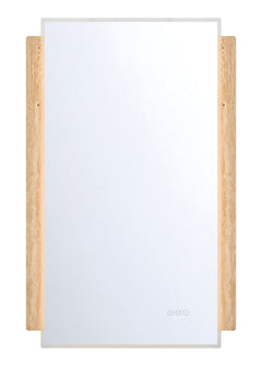 Eurofase Sadona 27" x 42" Mirror, Travertine, front view
