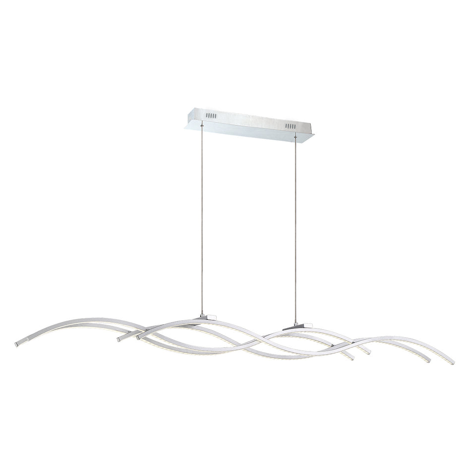 30042-018 SLY, 4­LIGHT 46IN INTEGRATED LED LINEAR CHANDELIER