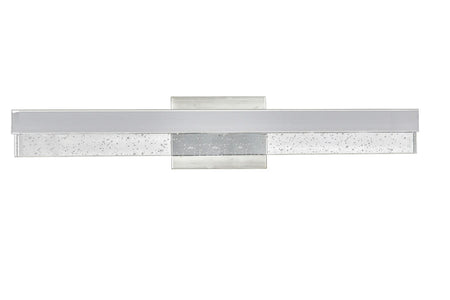 302404 MRLVN02427 LED Vanity Light Seeded Glass size-options-Color Chrome