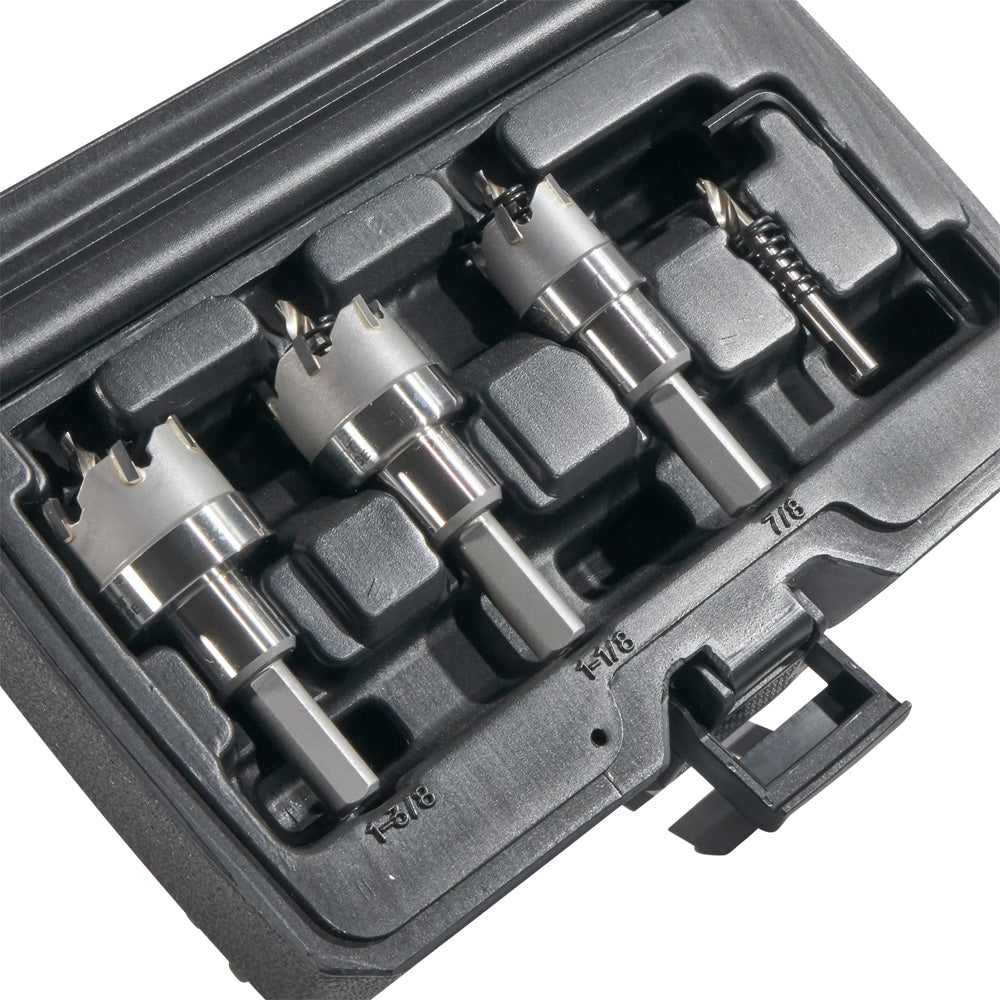 Carbide Hole Cutter Set 4 Piece