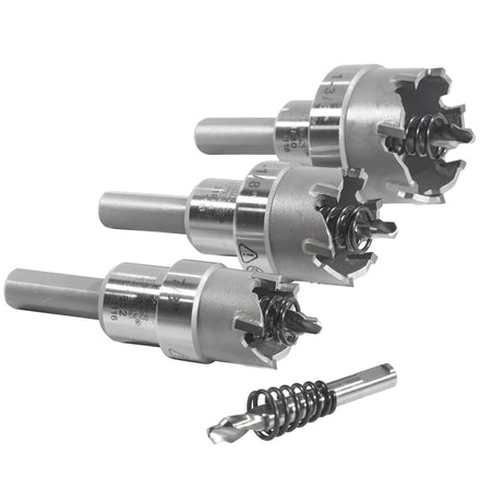 Carbide Hole Cutter Set 4 Piece