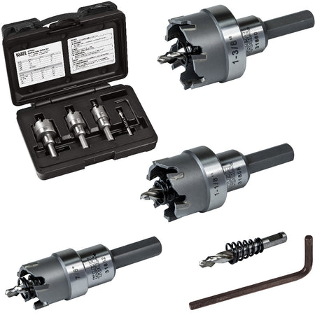 Carbide Hole Cutter Set 4 Piece