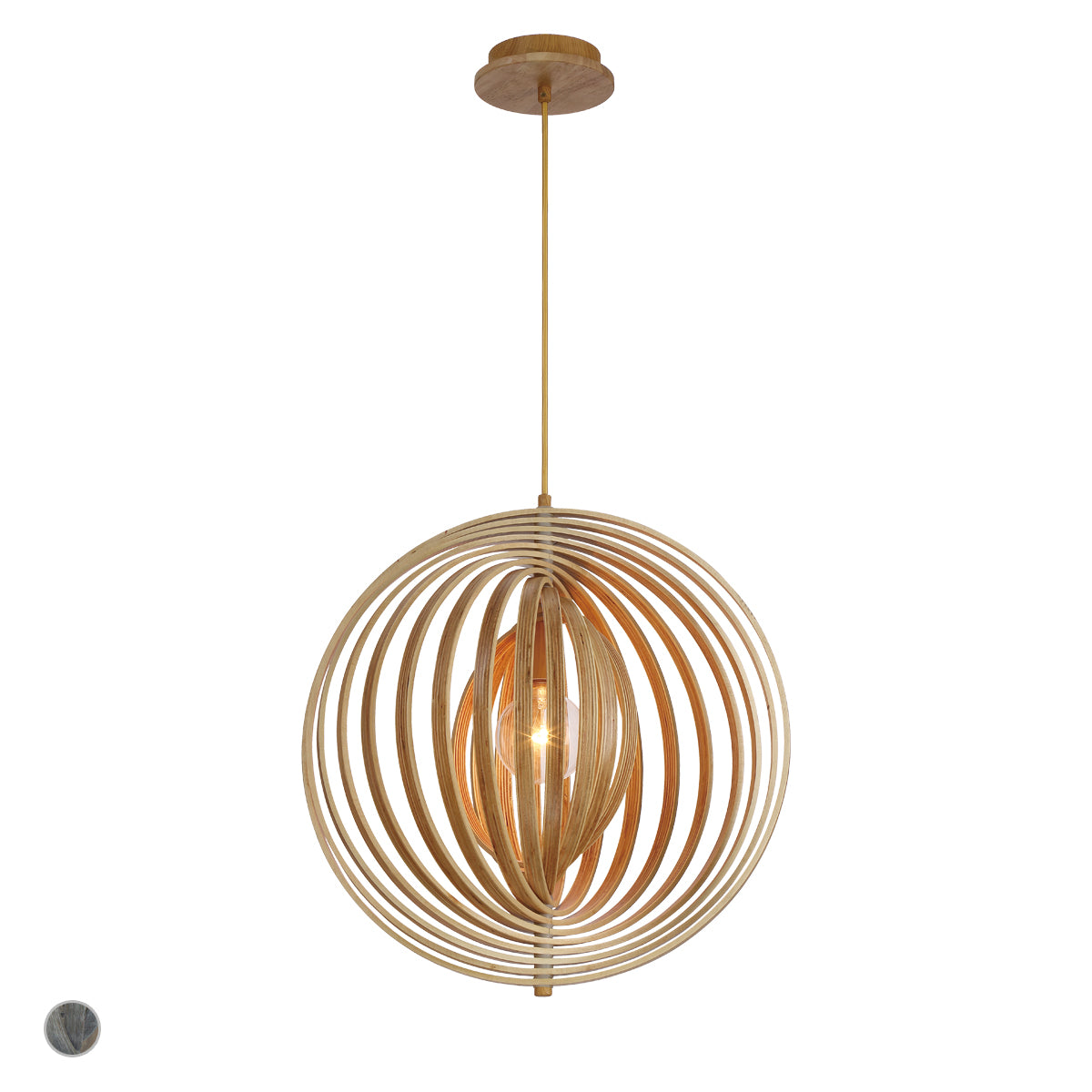 31873-017 ABRUZZO, 20IN PENDANT, Pendant, Eurofase - Maple Electric Supply 