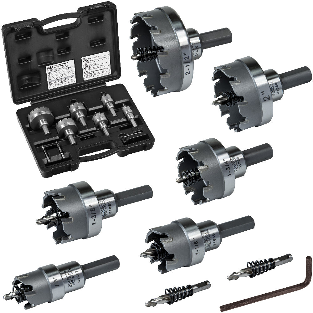Master Electricians Hole Cutter Kit 8-Piece - 31873