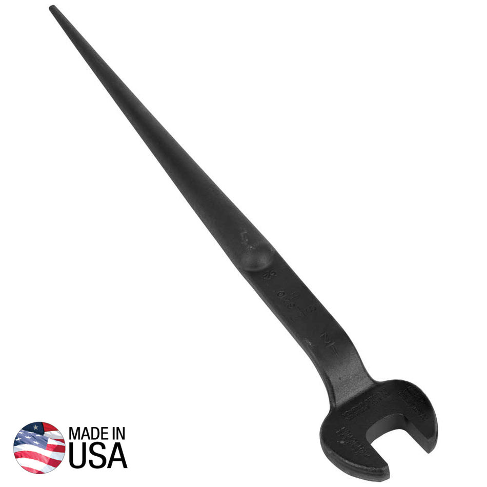 Klein Tools 3210 Spud Wrench 1/2-Inch Bolt for Heavy Nut - detail view