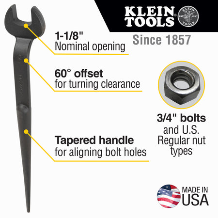 3/4-Inch Erection Wrench for US Regular Nut