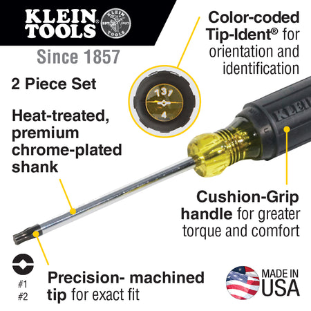Combo Tip Driver Set 4-Inch