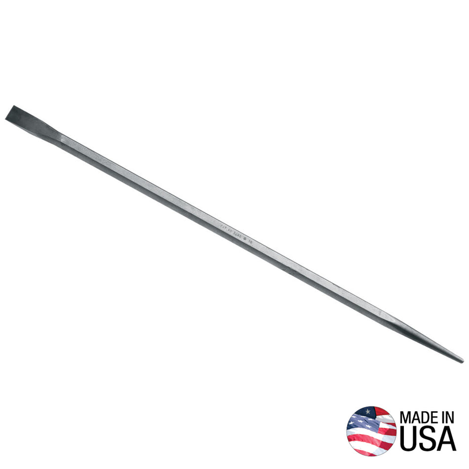 Klein Tools 3240 30-Inch Hex Connecting Bar, Straight Chisel End - detail view