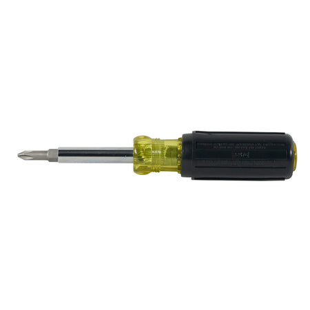 5-in-1 Screwdriver/Nut Driver, Yellow and Black