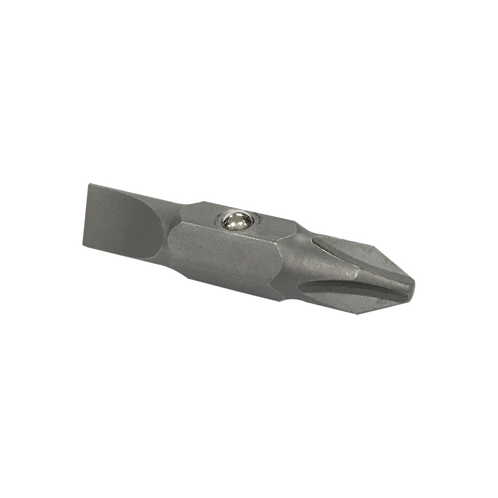 Klein Tools 32483 Bit #2 Phillips 1/4\" Slotted - alternate angle 4