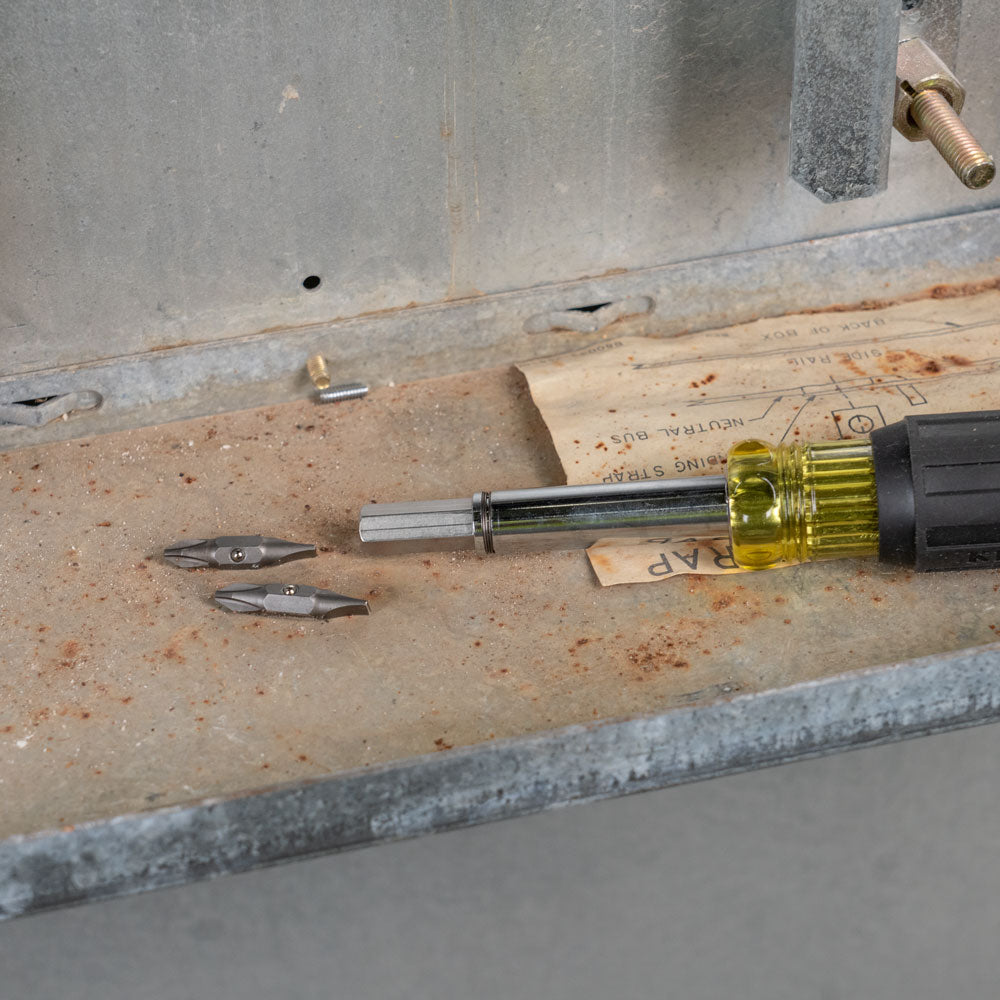 Klein Tools 32483 Bit #2 Phillips 1/4\" Slotted - application