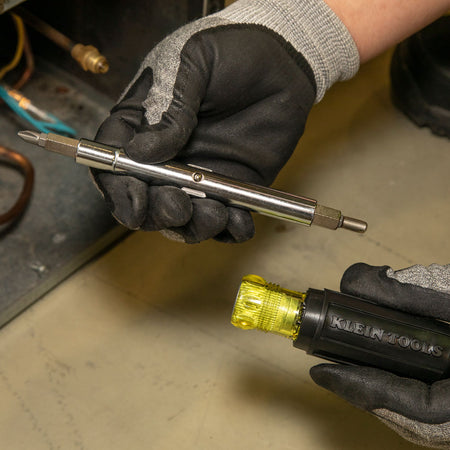 11-in-1 Screwdriver Nut Driver with Schrader® Bit