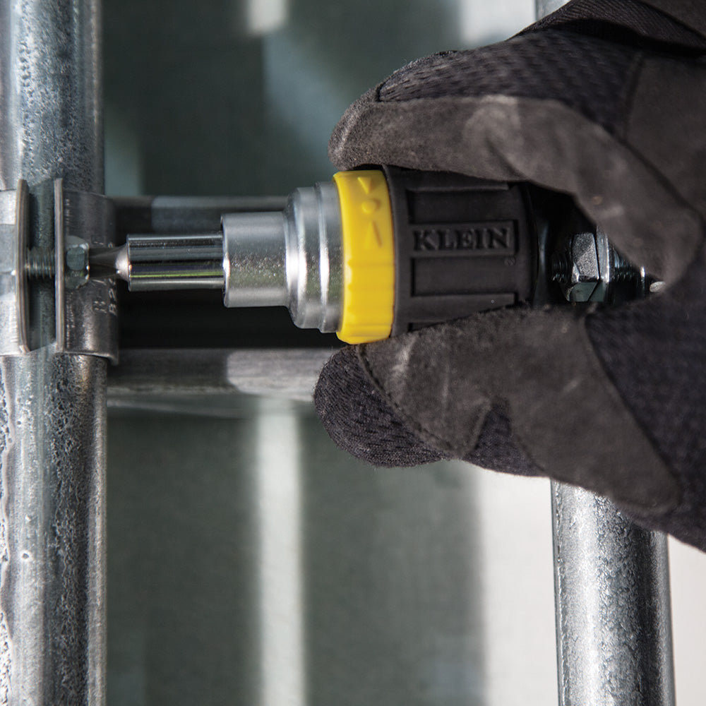 6-in-1 Ratcheting Stubby Screwdriver