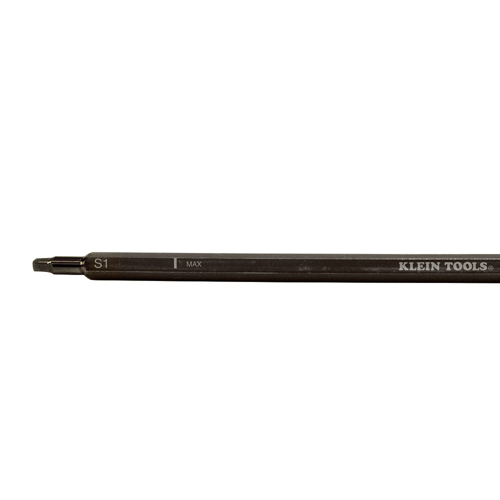 Klein Tools 32708 Adjustable Screwdriver,  #1 and #2 Square - alternate angle 1