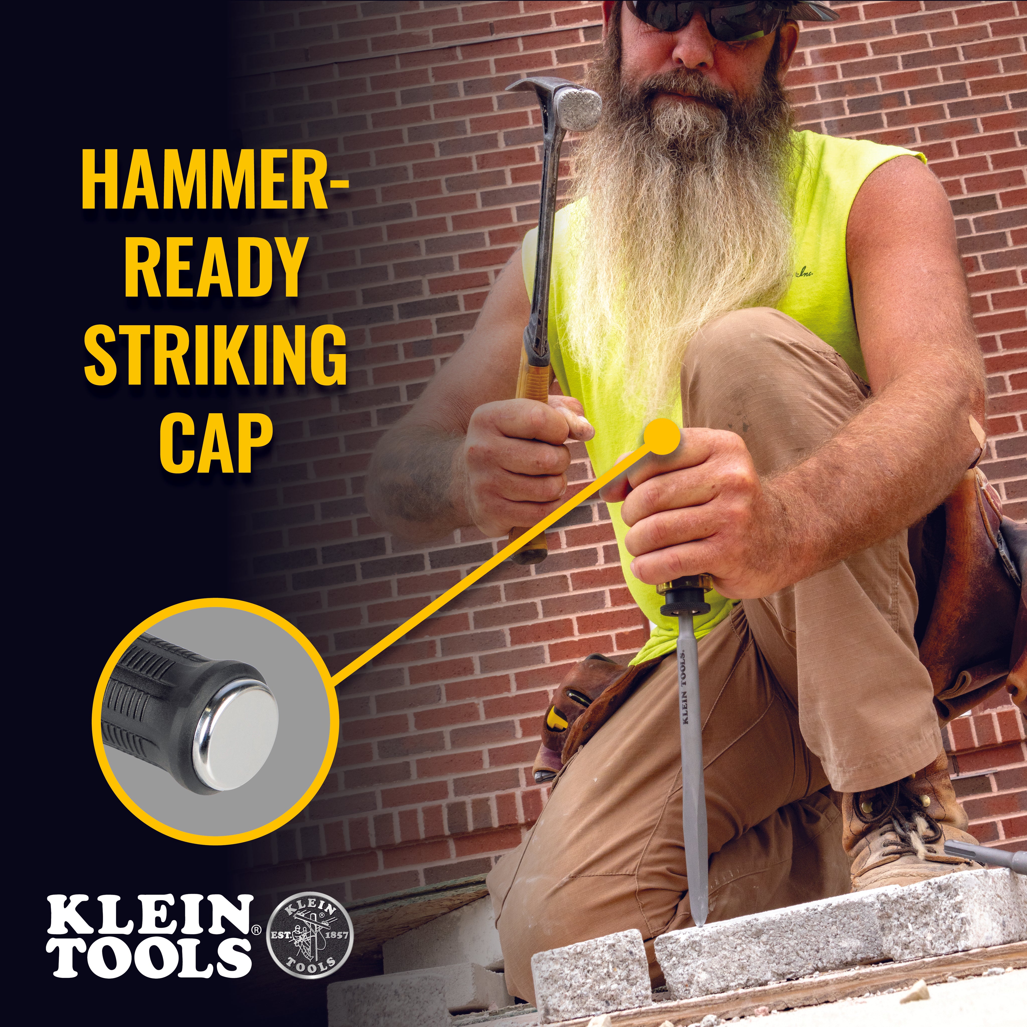 A photo of a , by 32753SD  SDS Demolition Driver Set, 3-Piece - Klein Tools eCommerce - Maple Electric Supply 