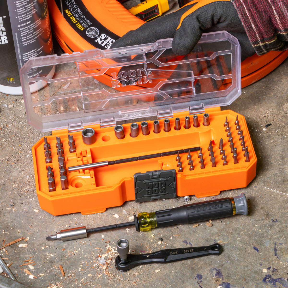 32787 Precision Ratchet and Driver System, 64-Piece