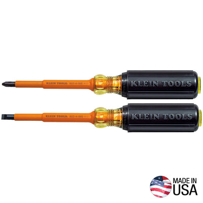 4-Inch Insulated Screwdriver Set, 2-Piece