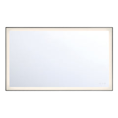 Eurofase Lenora 32" x 54" LED Mirror, Anodized Black, front view