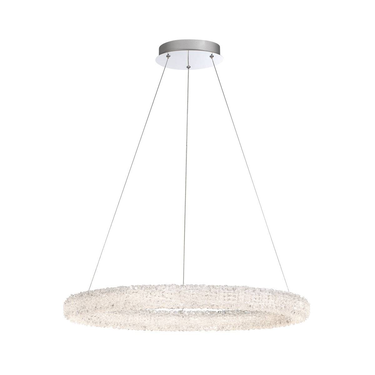 34153-017 SASSI, 27IN INTEGRATED LED PENDANT CHANDELIER, Chandeliers, Eurofase - Maple Electric Supply 