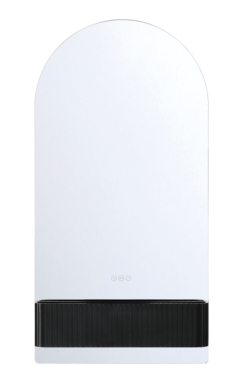 Eurofase Erabel 24" x 48" Mirror, Matte Black, front view