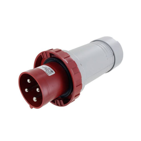 SCM460P7W Pin and Sleeve Plug - 60A, 3PH-480, 7H, 3-Pole 4-Wire Grounding, Watertight (IP67), Red