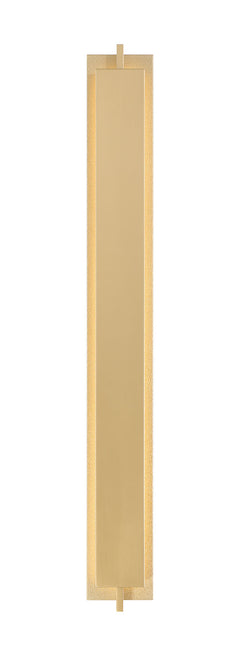 Eurofase Tribek 46" LED Outdoor Wall Light, Gold, front view