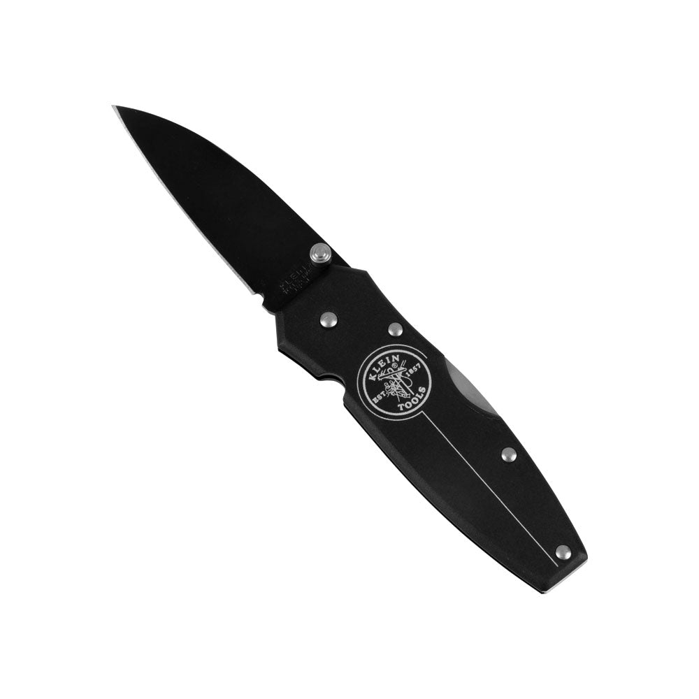 Black Lightweight Lockback Knife 2-1/4-Inch