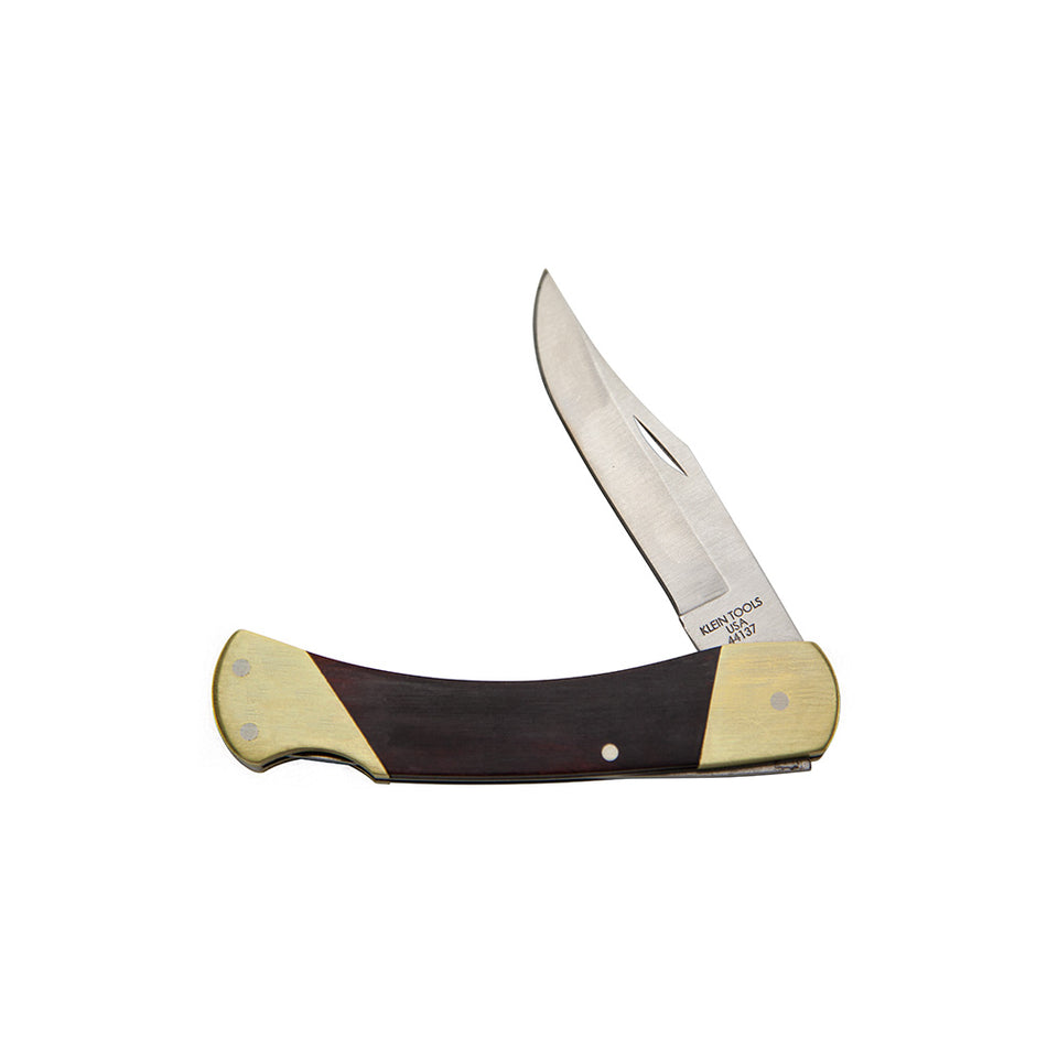 Klein Tools 44037 Sportsman Knife Drop Point 3-3/8-Inch - alternate angle 1