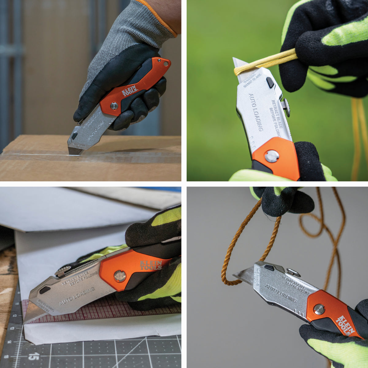 44130 Auto-Loading Folding Utility Knife