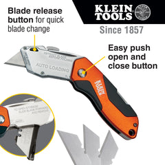 44130 Auto-Loading Folding Utility Knife