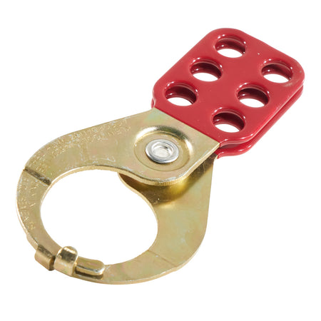 Klein Tools 45201 Lockouts, 1-1/2-Inch Hasp, Interlocking Tabs - alternate angle 2