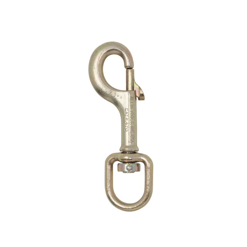Klein Tools 470 Swivel Hook with Plunger Latch - alternate angle 1