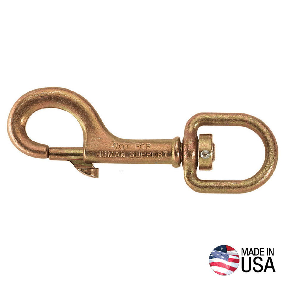 Klein Tools 470 Swivel Hook with Plunger Latch - detail view