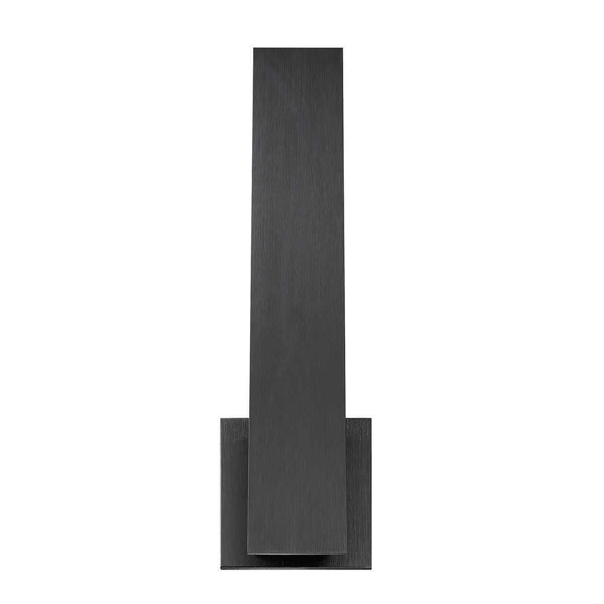 Eurofase Annette 18" LED Wall Sconce, Matte Black, front view