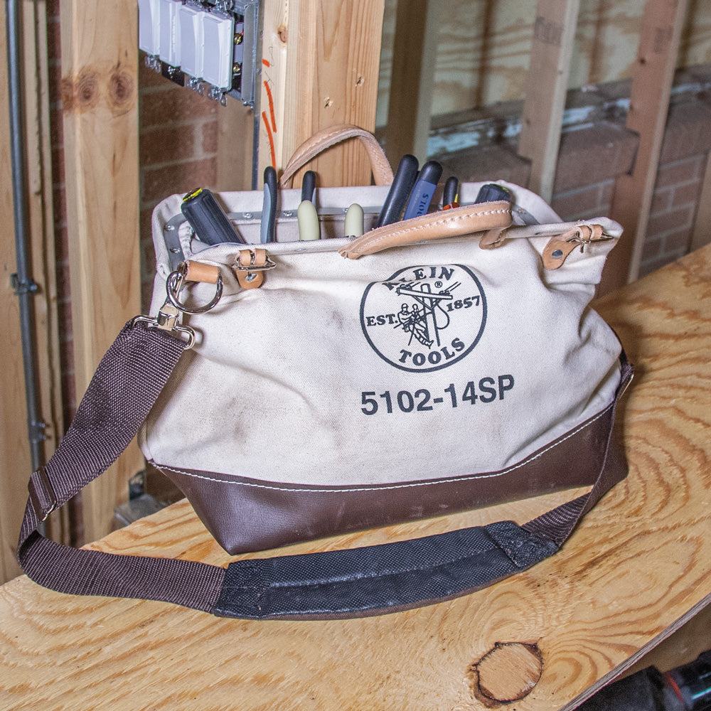 14" Deluxe Canvas Tool Bag