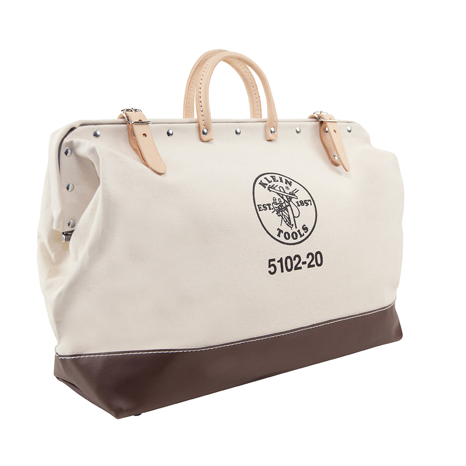 Klein Tools 5102-20 Tool Bag, No. 8 Canvas, 20-Inch