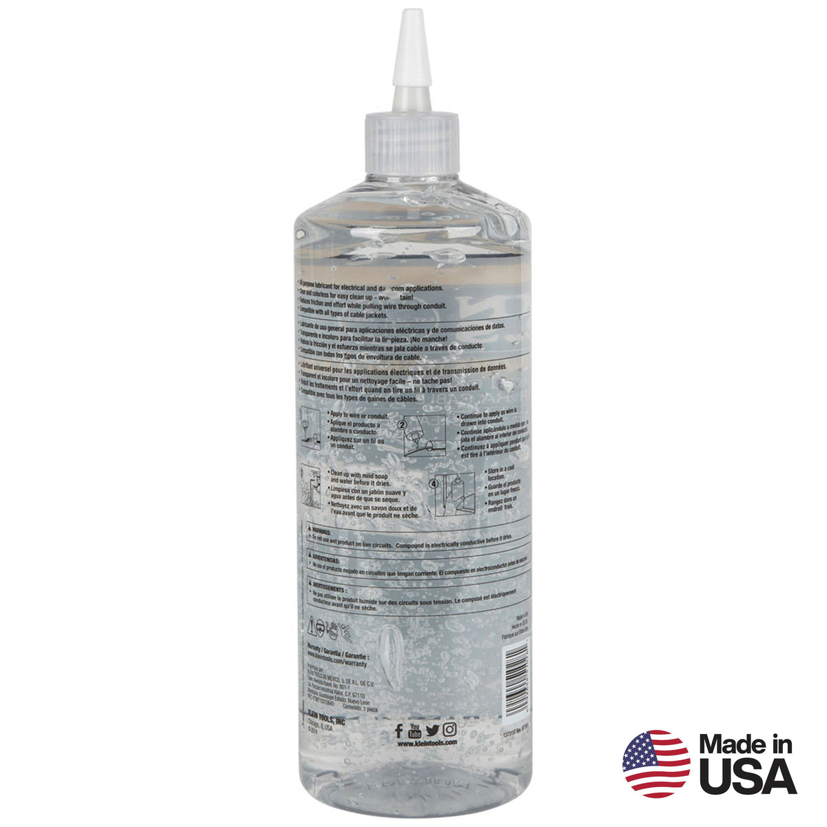 Premium Synthetic Clear Lubricant 1-Quart