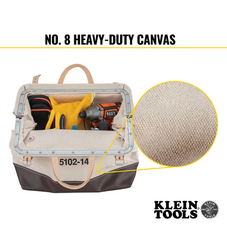 Canvas Tool Bag, 14-Inch