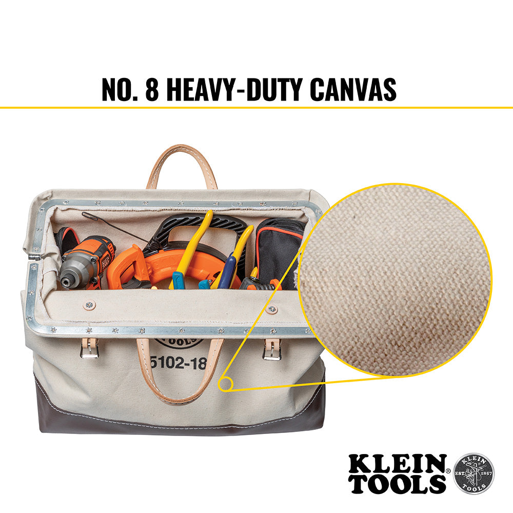 Canvas Tool Bag, 18-Inch