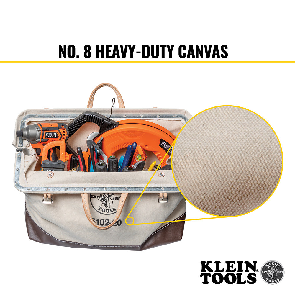 Tool Bag, No. 8 Canvas, 20-Inch