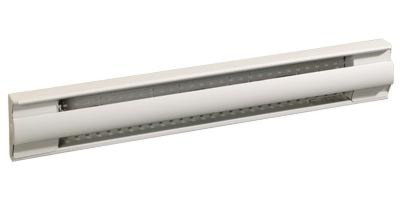 OFM0757BL-TB6CD Standard baseboard heater 750W 347V white, built in stat 1P, 945mm - Maple Electric Supply 