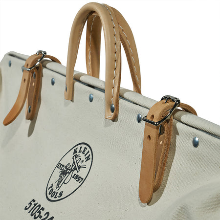 High-Bottom Canvas Tool Bag, 24-Inch