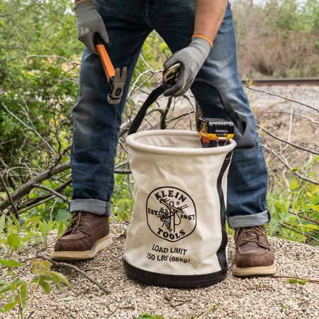 All Purpose Work Canvas Bucket
